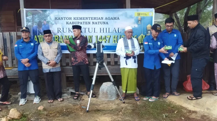 Badan Hisab dan Rukyat Natuna Laporkan Hasil Pantauan Hilal
