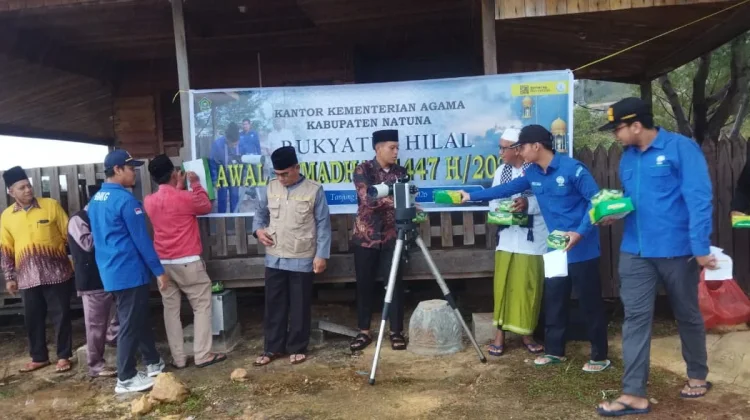 Cuaca Dinilai Pengaruhi Pantauan Hilal Ramadhan 1447 H di Natuna