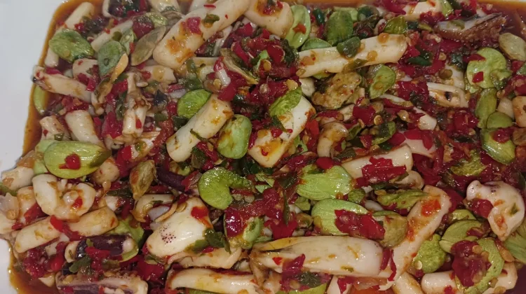 Resep Sotong Petai Balado Ala Ani