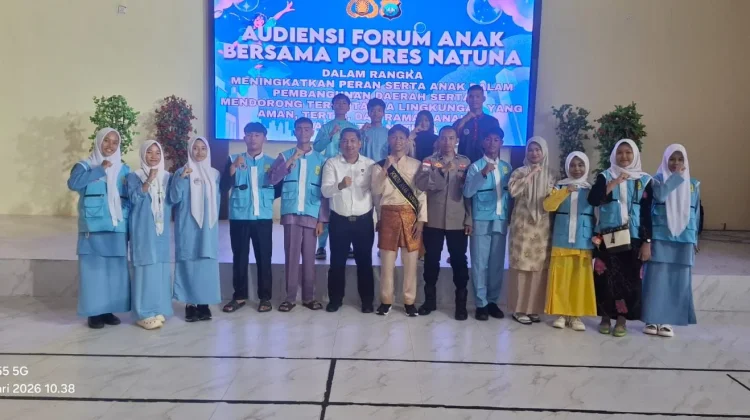 Polres Natuna Audiensi Bersama FAN, Perkuat Upaya Perlindungan Anak Daerah
