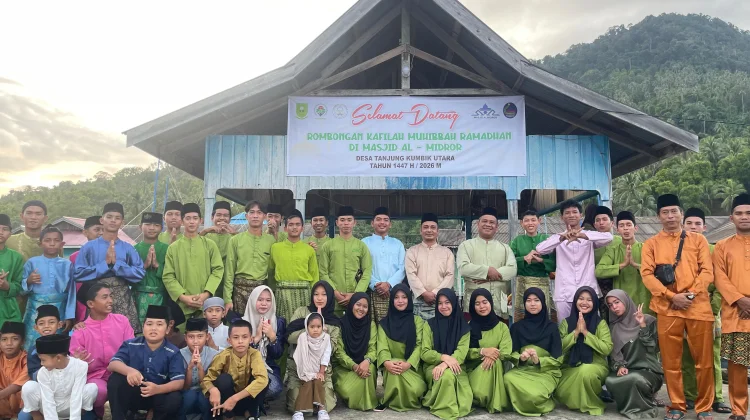 Rombongan Kafilah Muhibbah di Masjid Al-Midror TanjungKumbik Utara