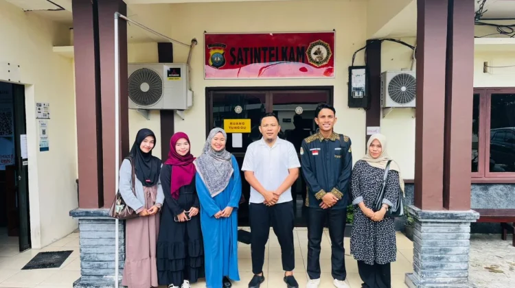 Dukung Kegiatan Safari Ramadhan, DEMA STAI Natuna Silaturahmi Ke-Polres Natuna