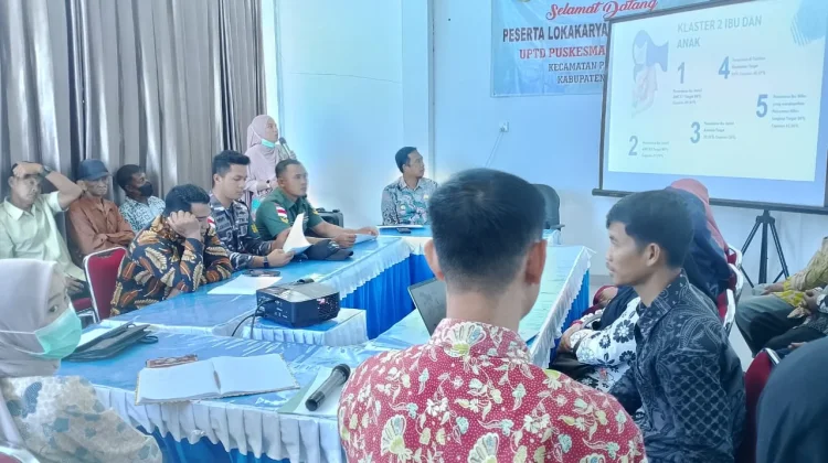 Babinsa Hadiri Lokakarya Puskesmas