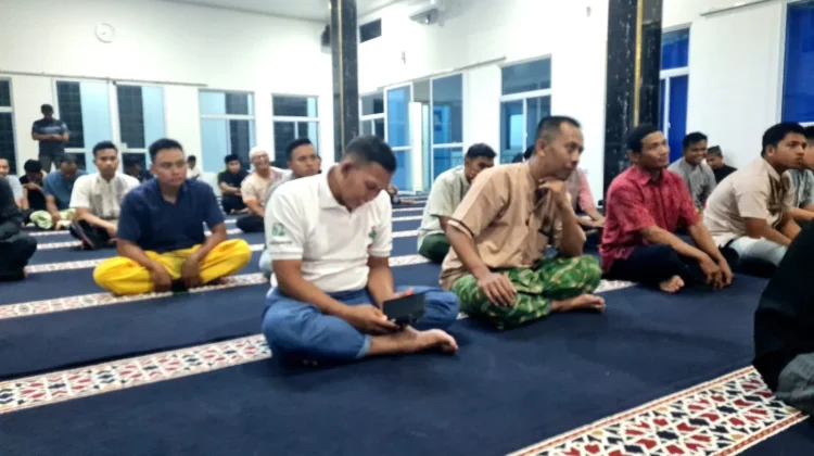 Kultum Psikologi Warnai Masjid Mina Lanud RSA Natuna