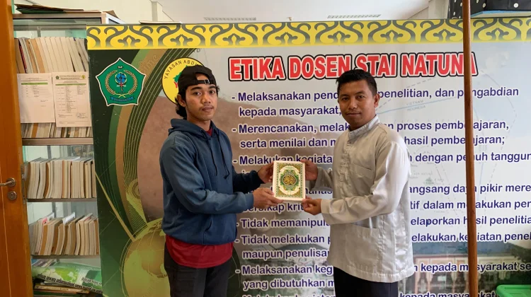 Gerakan Wakaf Quran STAI Natuna Diperluas