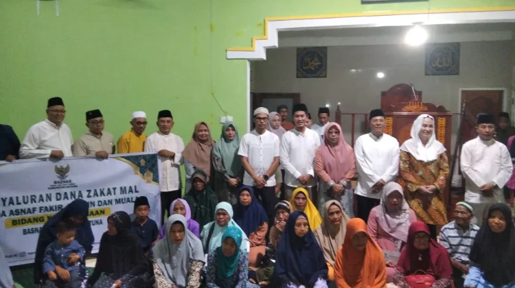 BAZNAS Natuna Salurkan Zakat untuk Sembilan Kecamatan