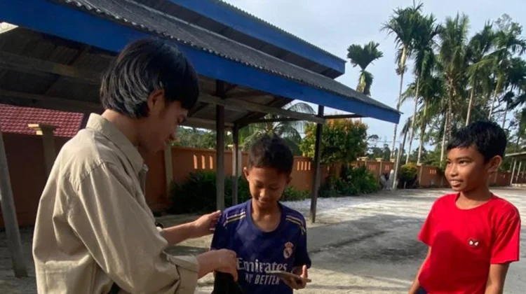 Pramuka Natuna Gelar Aksi Sosial Ramadhan
