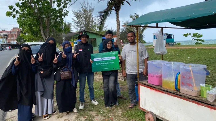 Dompet Dhuafa Natuna Borong Dagangan UMKM Ramadhan