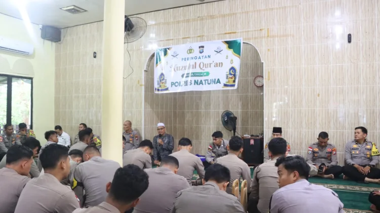 Polres Natuna Gelar Peringatan Nuzulul Qur’an 1447 Hijriah