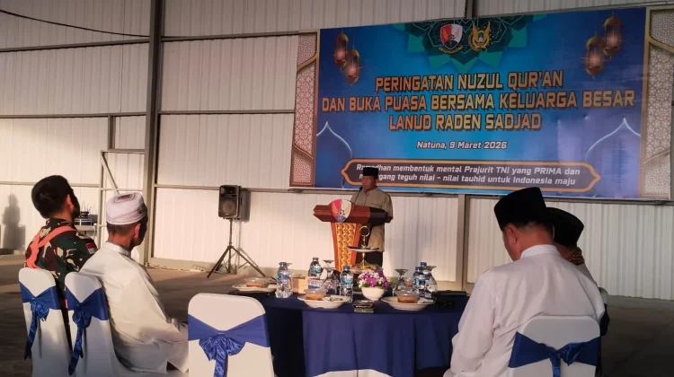 Peringatan Nuzul Qur'an dan Buka Puasa Bersama Keluarga Besar Lanud Raden Sadjad
