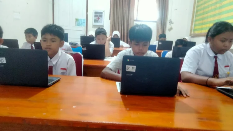 Pelaksanaan Gladi TKA Tingkat SD di SDN 005 Sepempang