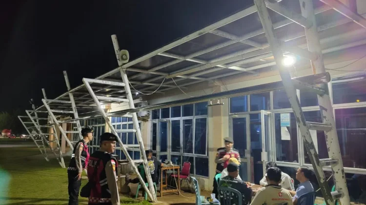 Patroli Dialogis Satsamapta Polres Natuna Jaga Kamtibmas Malam