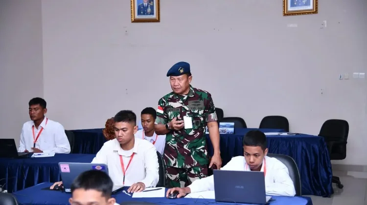 Proses Seleksi Casis Tamtama PK TNI AU A-92 diLanud RSA Natuna