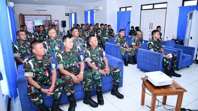 Bindalwas Satpomau Lanud RSA Natuna Perkuat Profesionalisme Personel