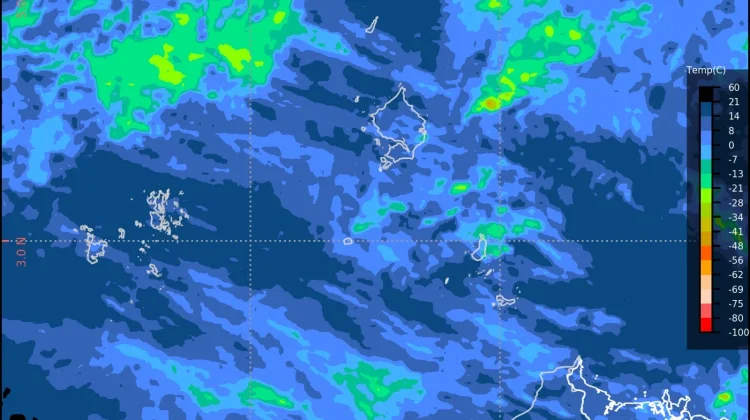 Shearline Picu Potensi Hujan Ringan hingga Sedang di Natuna
