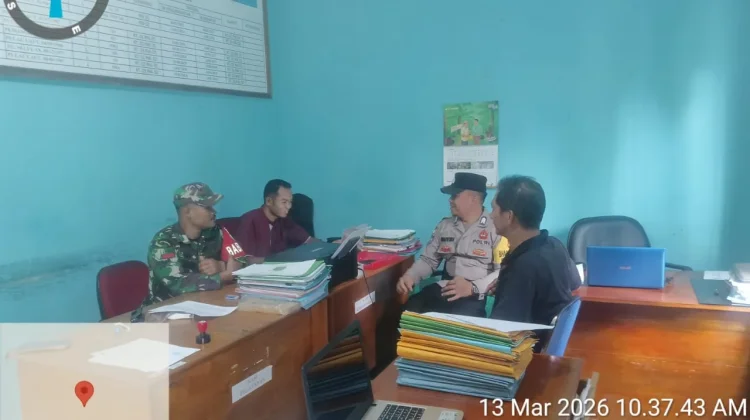 Babinsa Kadur Perkuat Sinergi Desa