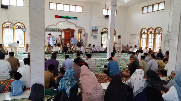 Agenda Terakhir Safari Ramadhan, Pemkab Natuna Sambangi Desa Cemaga Utara