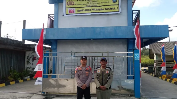 Pengamanan Pelabuhan Binjai jelang Lebaran