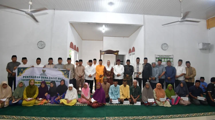 Zakat Natuna Salurkan Kepada 375 Mustahik