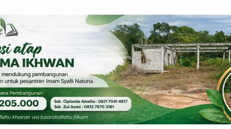 Yayasan Buka Donasi Pembangunan Asrama Santri