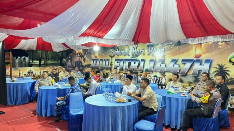 Kapolres Bersama Forkopimda Natuna Ikuti Arahan Kapolri dan Panglima TNI