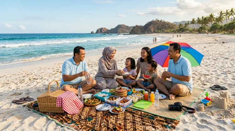 Piknik Bersama Keluarga setelah Lebaran