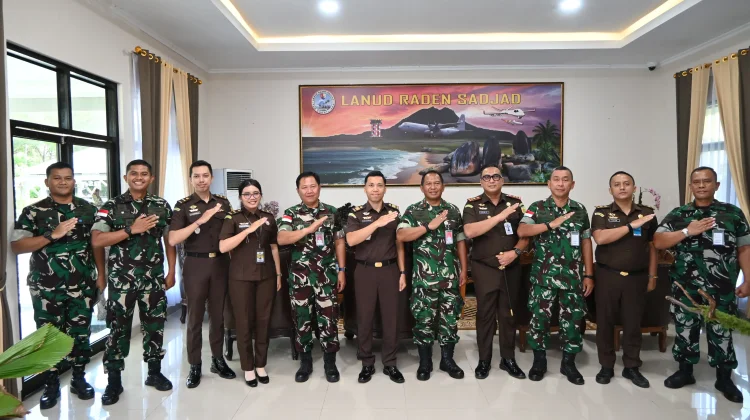 Danlanud RSA Terima Kunjungan Kajari Natuna
