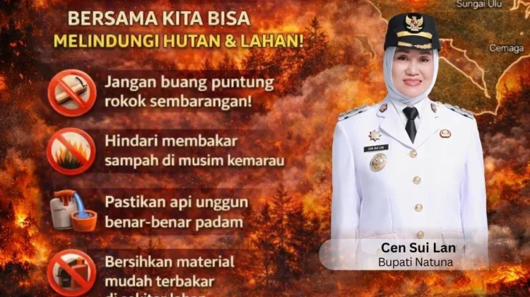 Pemkab Natuna Imbau Warga Tidak Membakar Lahan