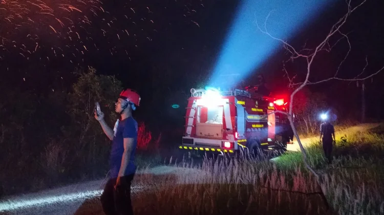 Kebakaran Lahan di Senubing Berhasil Dipadamkan Cepat