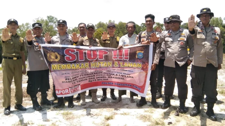 Asap Kebakaran Lahan Masih Selimuti Batubi, Aktivitas Warga Terganggu