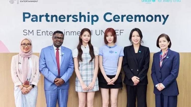 SM Entertaiment menandatangani perjanjian dengan Unicef