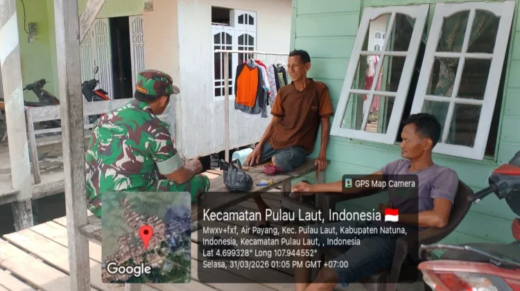 Babinsa Air Payang Perkuat Komsos