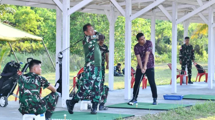 Final Lomba Golf HUT TNI AU Perkuat Sinergi