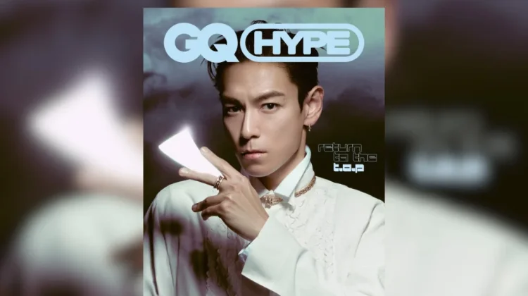 T.O.P Hiasi Cover GQ Hongkong Edisi April