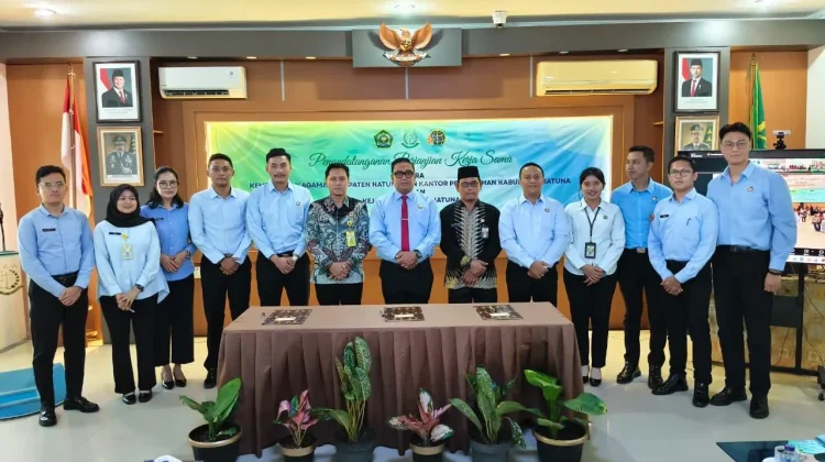 Perjanjian Kerjasama 3 Lembaga di Kejari Natuna