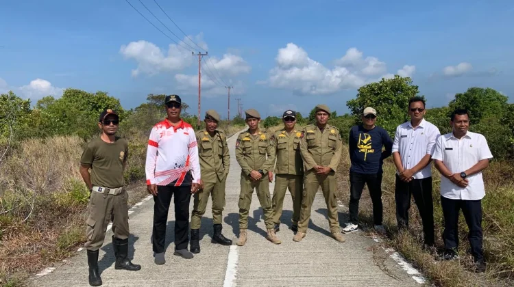 Monitoring Karhutla di Serasan, Tidak Ditemukan Titik Api