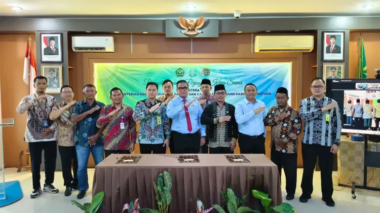 Kejari Natuna Perkuat Sinergi Sertifikasi Tanah Wakaf