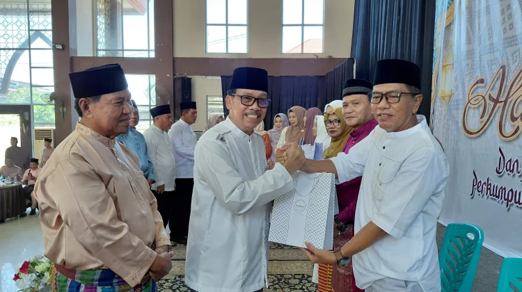 Wabup Natuna Hadiri Halal Bihalal dan Pelepasan Jamaah