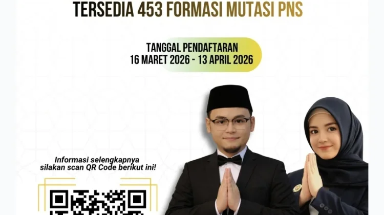 Kemenhaj Buka 453 Formasi Mutasi PNS Nasional
