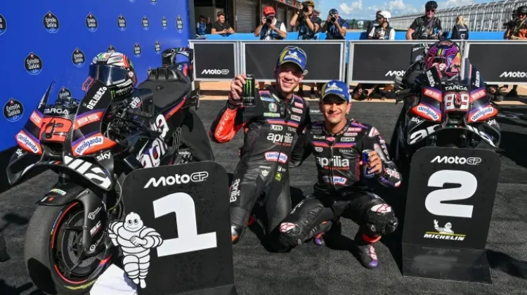Aprilia Racing Dominasi Klasemen Menjelang GP Spanyol