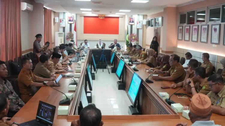 Bupati Natuna Pimpin Rapat Bahas Geopark Nasional