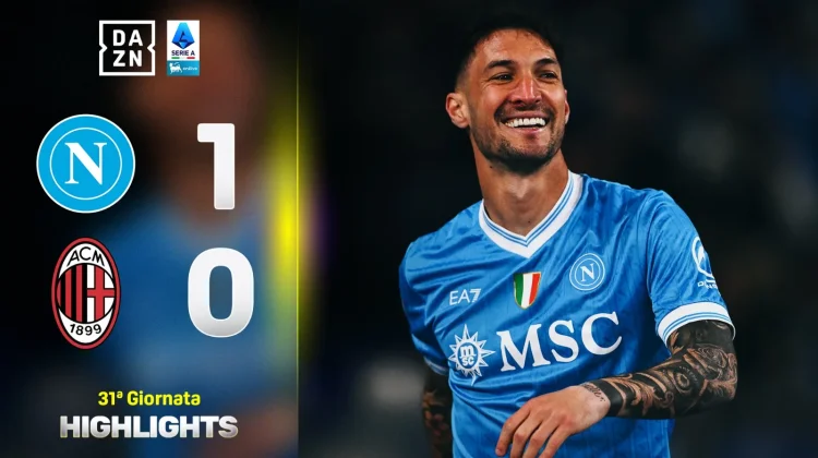 Kalahkan Milan, Napoli Geser Milan di Papan Klasemen dan Jaga Asa Juara
