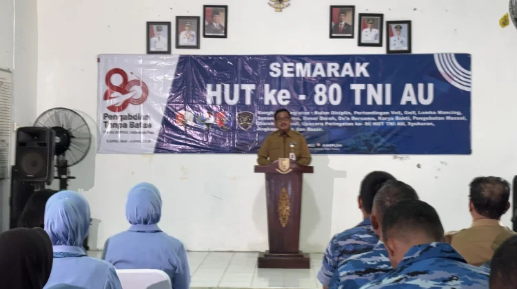 Pemkab Natuna Apresiasi Kegiatan Pengobatan Massal HUT ke-80 TNI AU di Air Lengit
