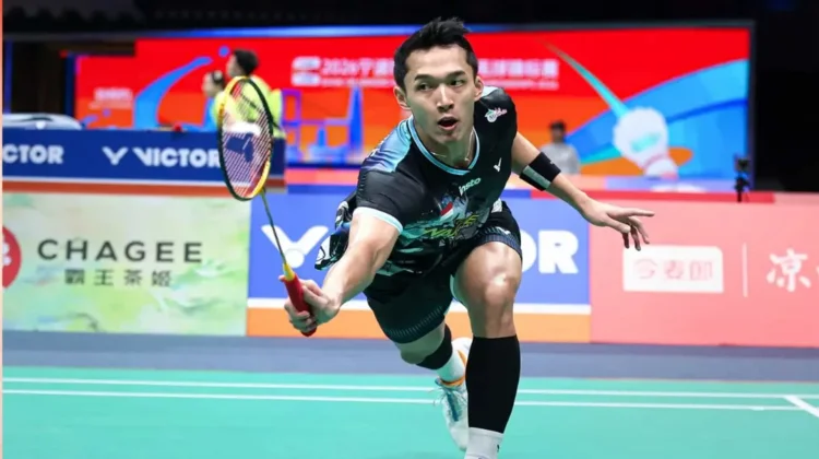 Jonatan Christie Bungkam Wakil Malaysia di Ningbo