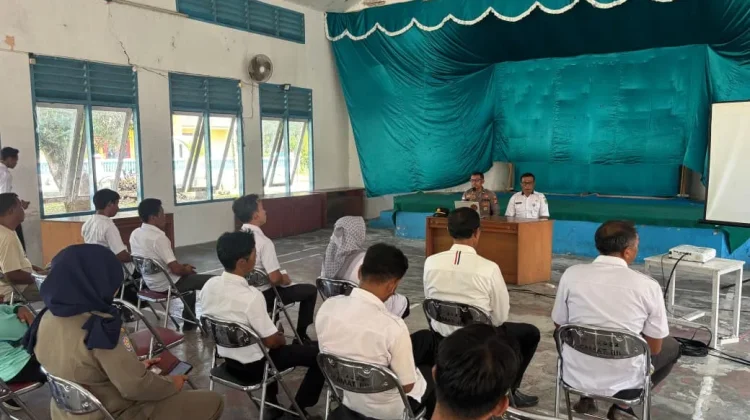 Satbinmas Polres Natuna Ajak Warga Aktif Jaga Kamtibmas