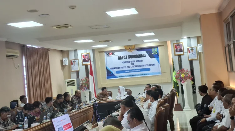 KPK Gelar Rakor Natuna Perkuat Pencegahan Korupsi
