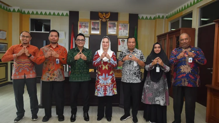 Pemkab Natuna Terima Audiensi BPS Perkuat Data