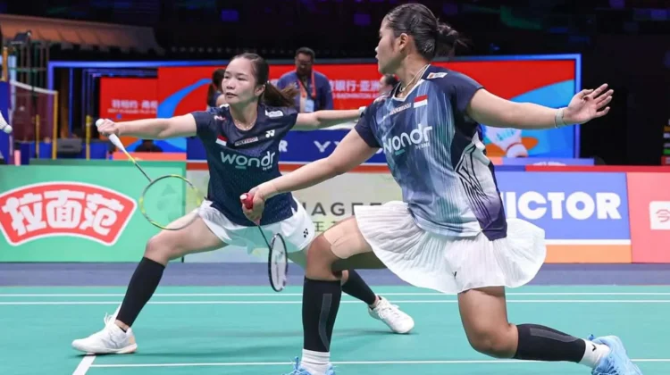 Rachel dan Febi Tumbangkan Raksasa Tuan Rumah