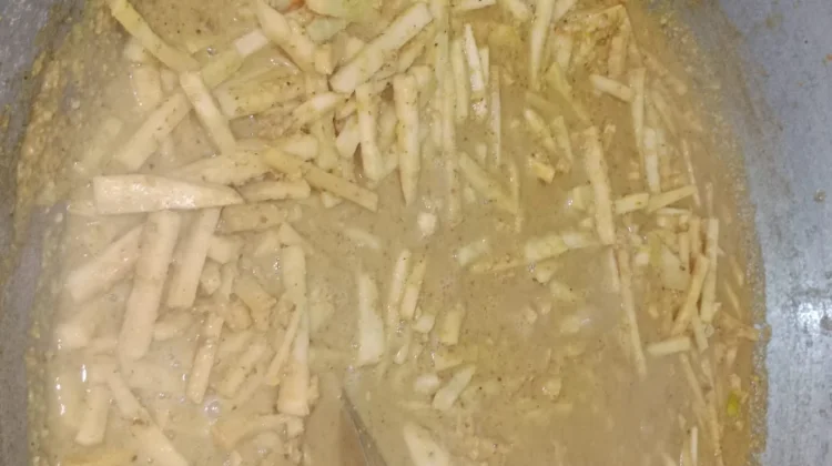 Resep Acar Kuning Umbut Kelapa Ala Dapur Fitry