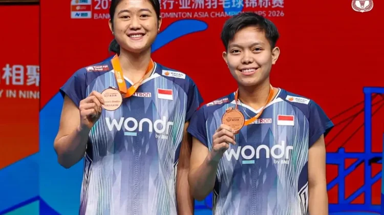 Perjuangan Tiwi/Fadia Berakhir dengan Medali Perunggu